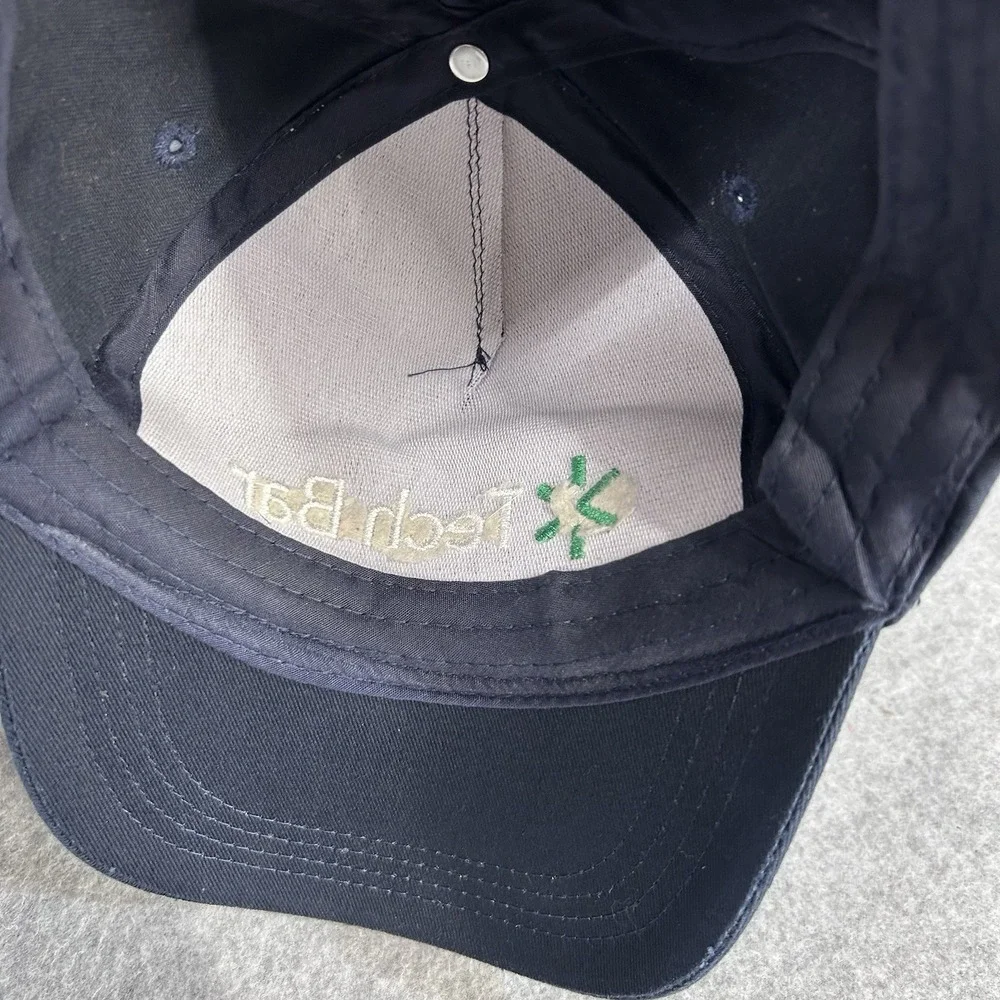 Walmart Tech Bar Hat Cap Navy Blue Adjustable Embroidered Employee Dad Hat